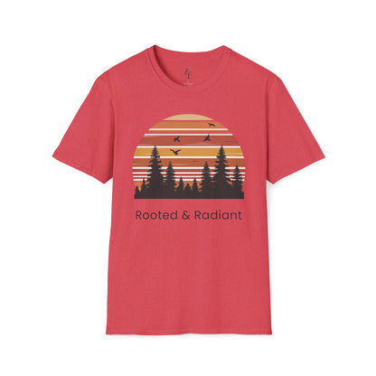 Heather Red | Rooted & Radiant, front view