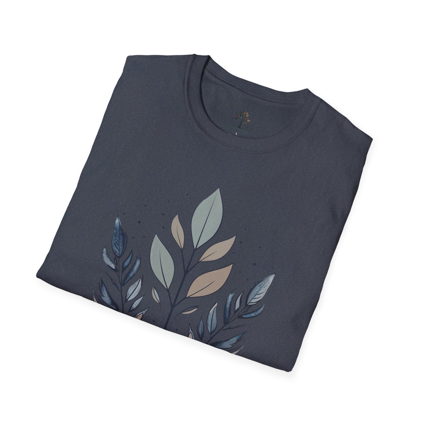 Heather Navy | Flourish, folded view
