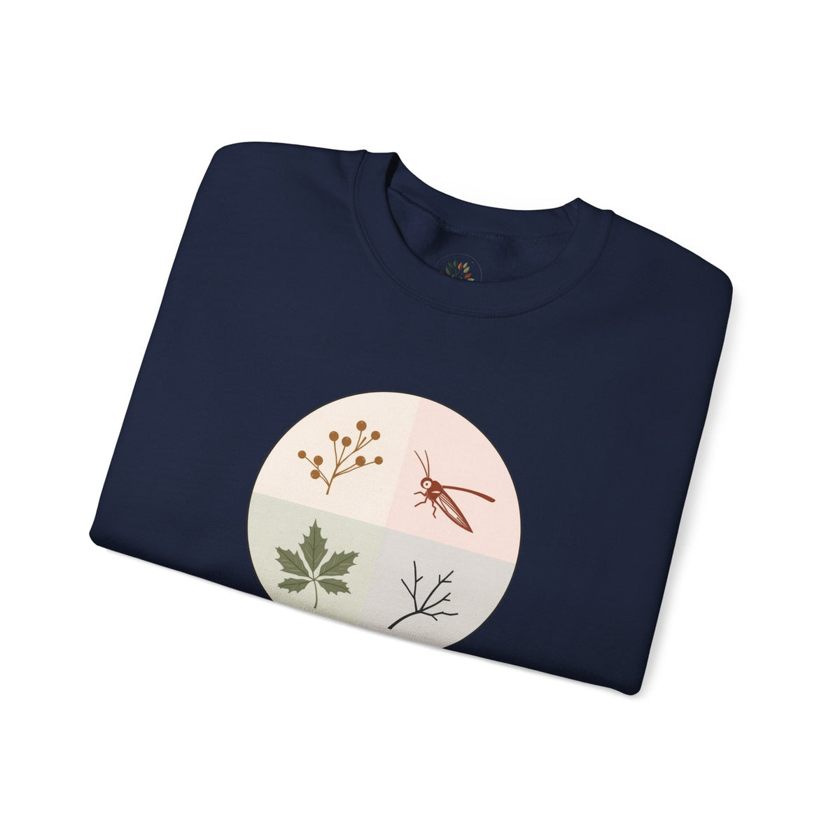Navy | Timeless Sweatshirt, folded view