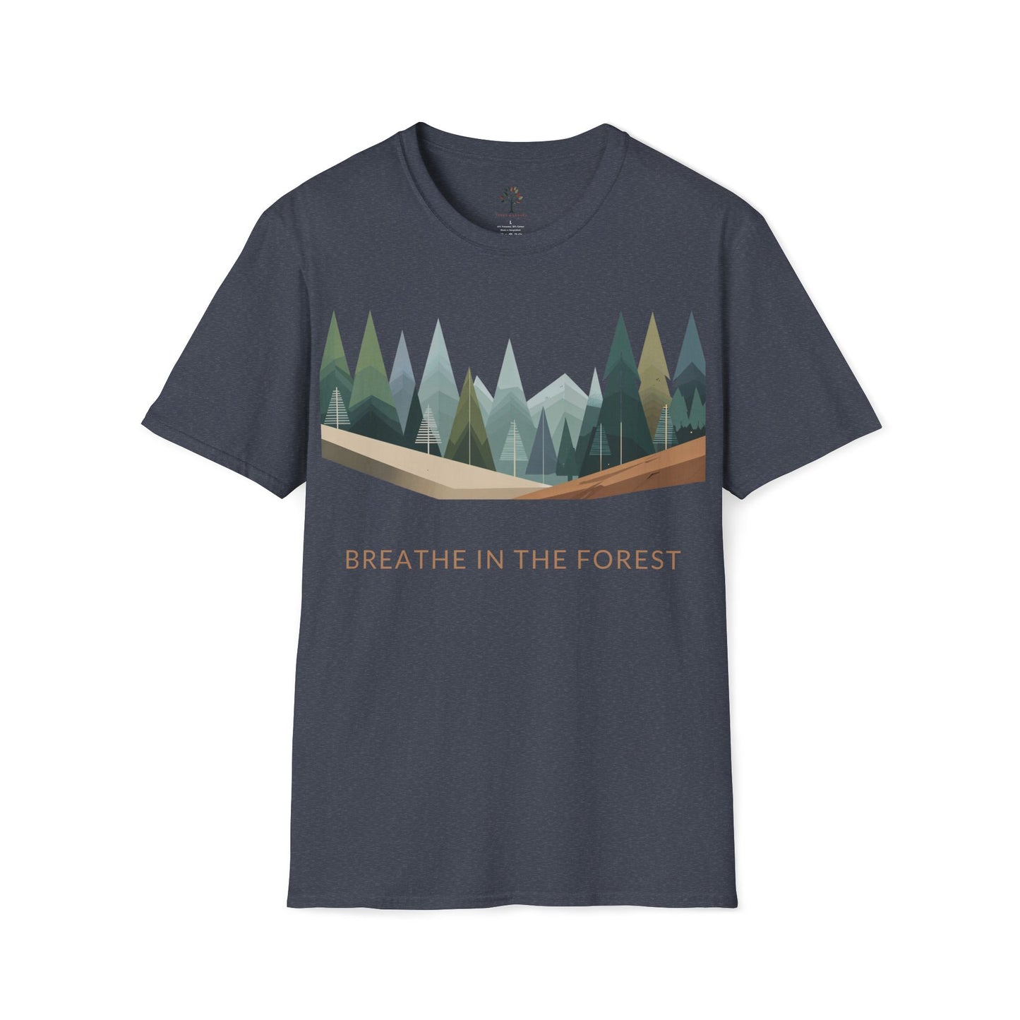Heather Navy | Breathe in the Forest, front view