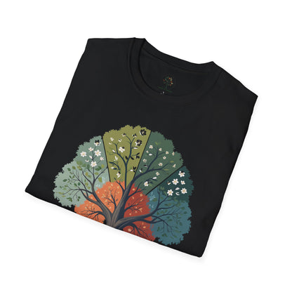 Black | Circle of Seasons, folded view