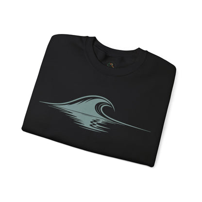 Black | Drifted Sweatshirt, folded view