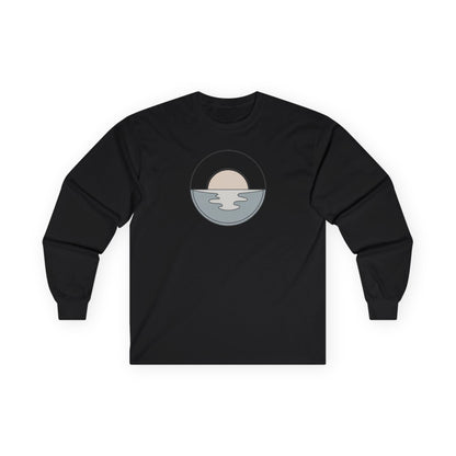 Black | Dawn Long Sleeve Tee, front view