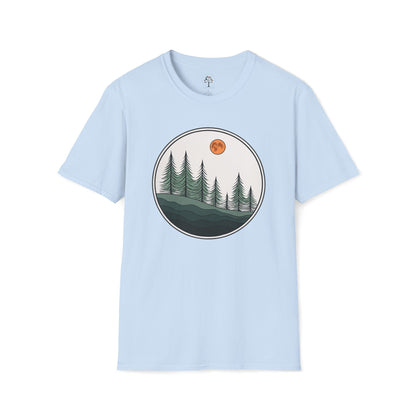Light Blue | Moonlit Pines, front view