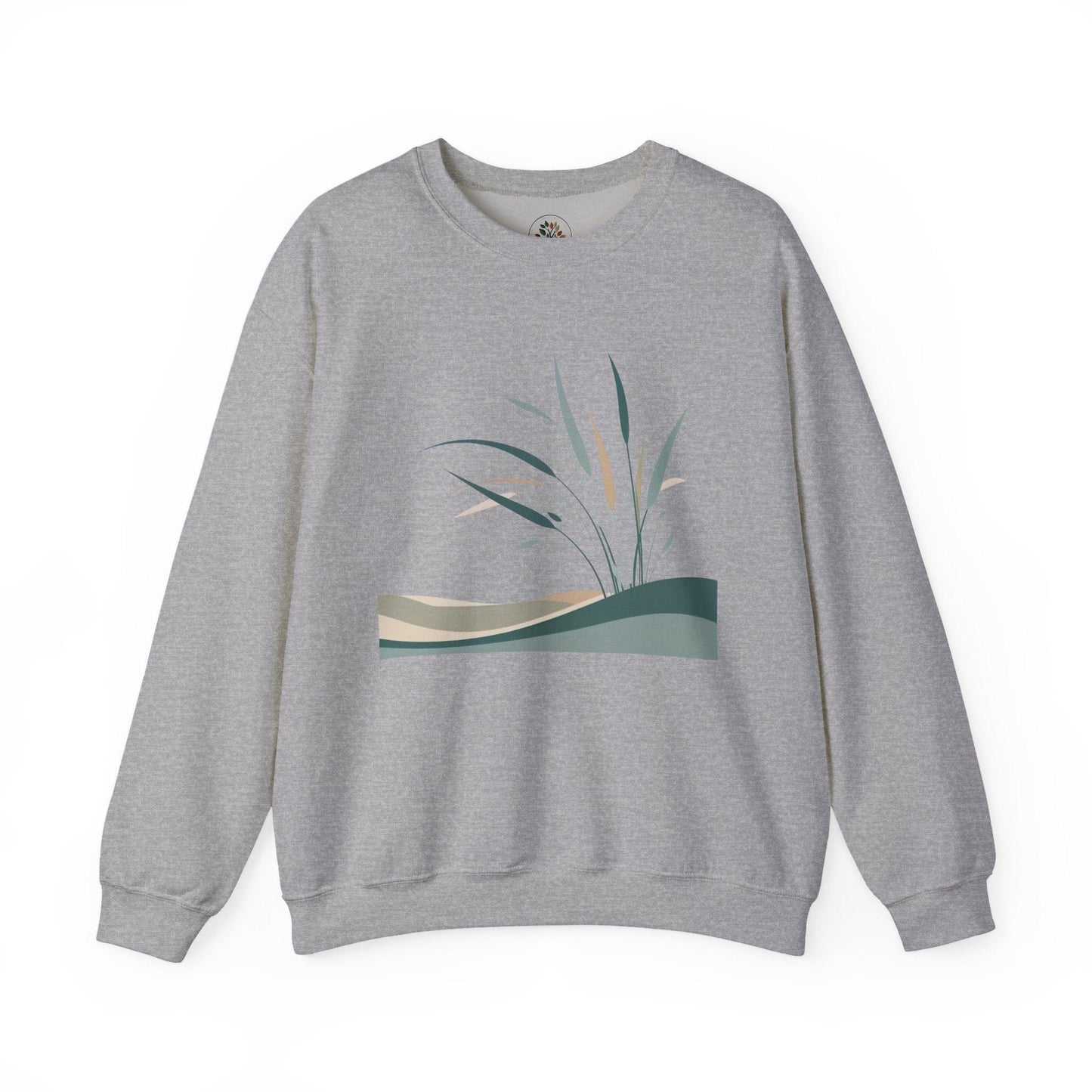 Sport Grey | Whispers in the Breeze Sweatshirt, front view