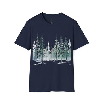 Navy | Snowfall Forest, front view