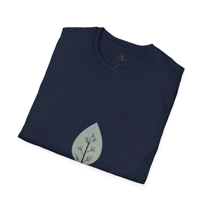 Navy | Leaf of Life, folded view