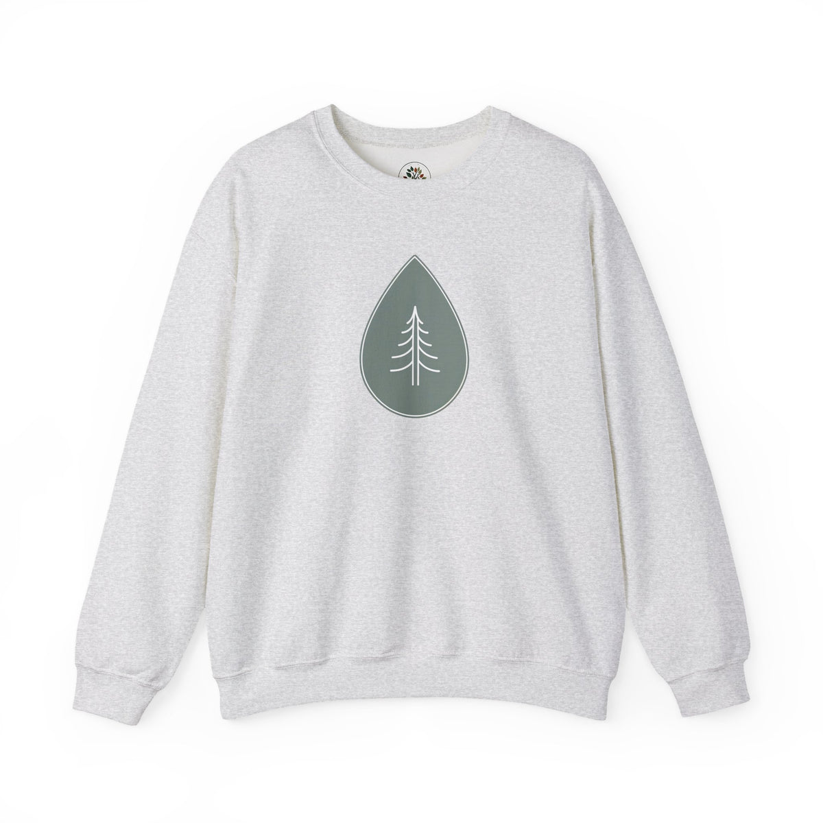 Ash | Calm Drop Sweatshirt, front view