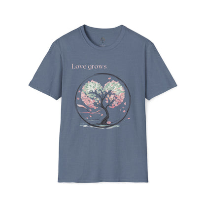 Heather Indigo | Love grows, front view