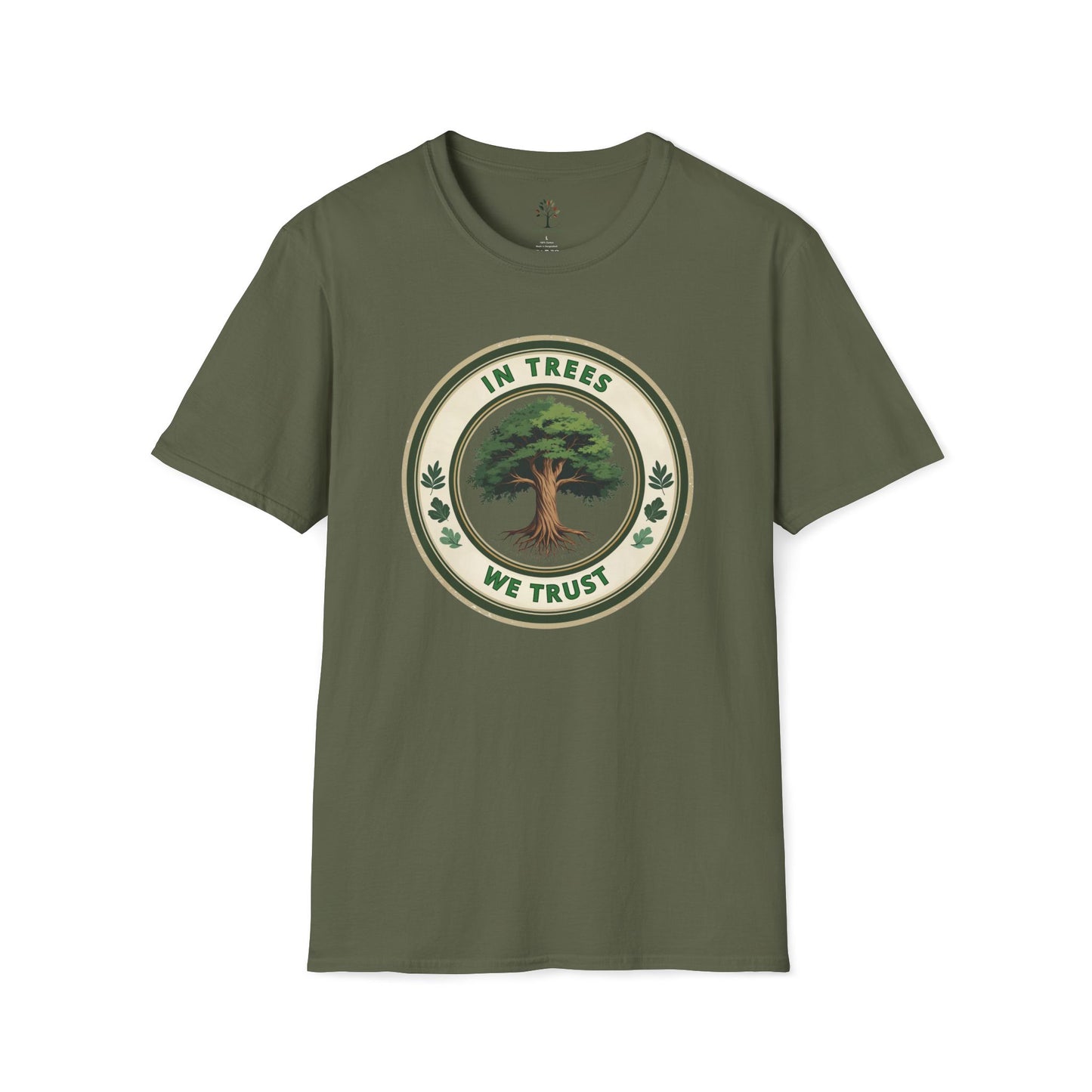 Military Green | In Trees We Trust, front view