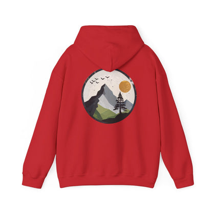 Ash | Whispering Heights Hoodie, back design view