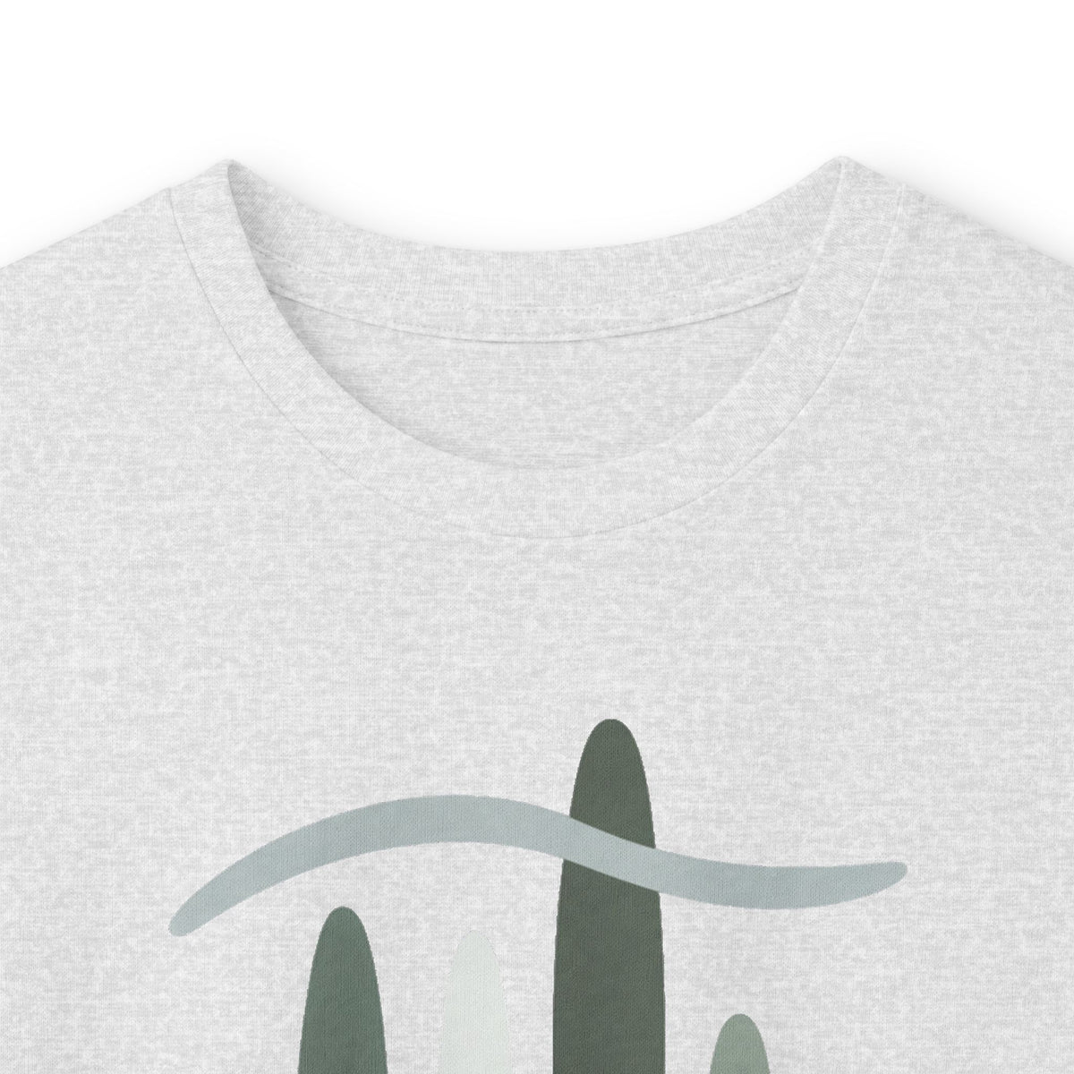 Ash | Forest Breath Long Sleeve Tee, folded view