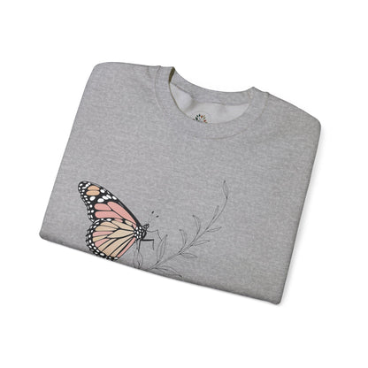 Sport Grey | Gentle When It Matters Sweatshirt, folded view