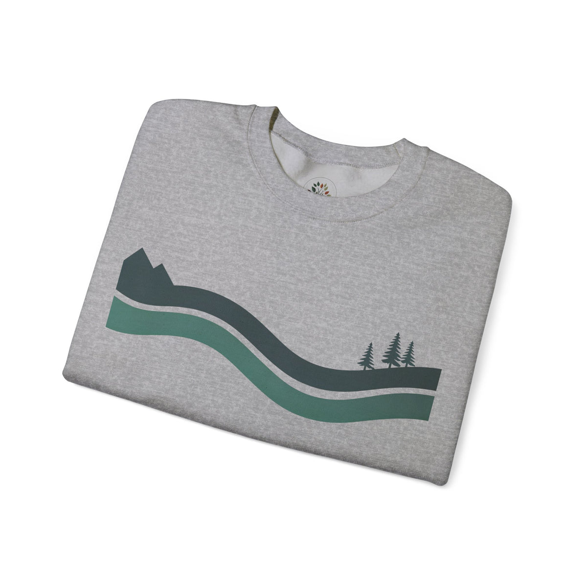 Sport Grey | River Sweatshirt, folded view
