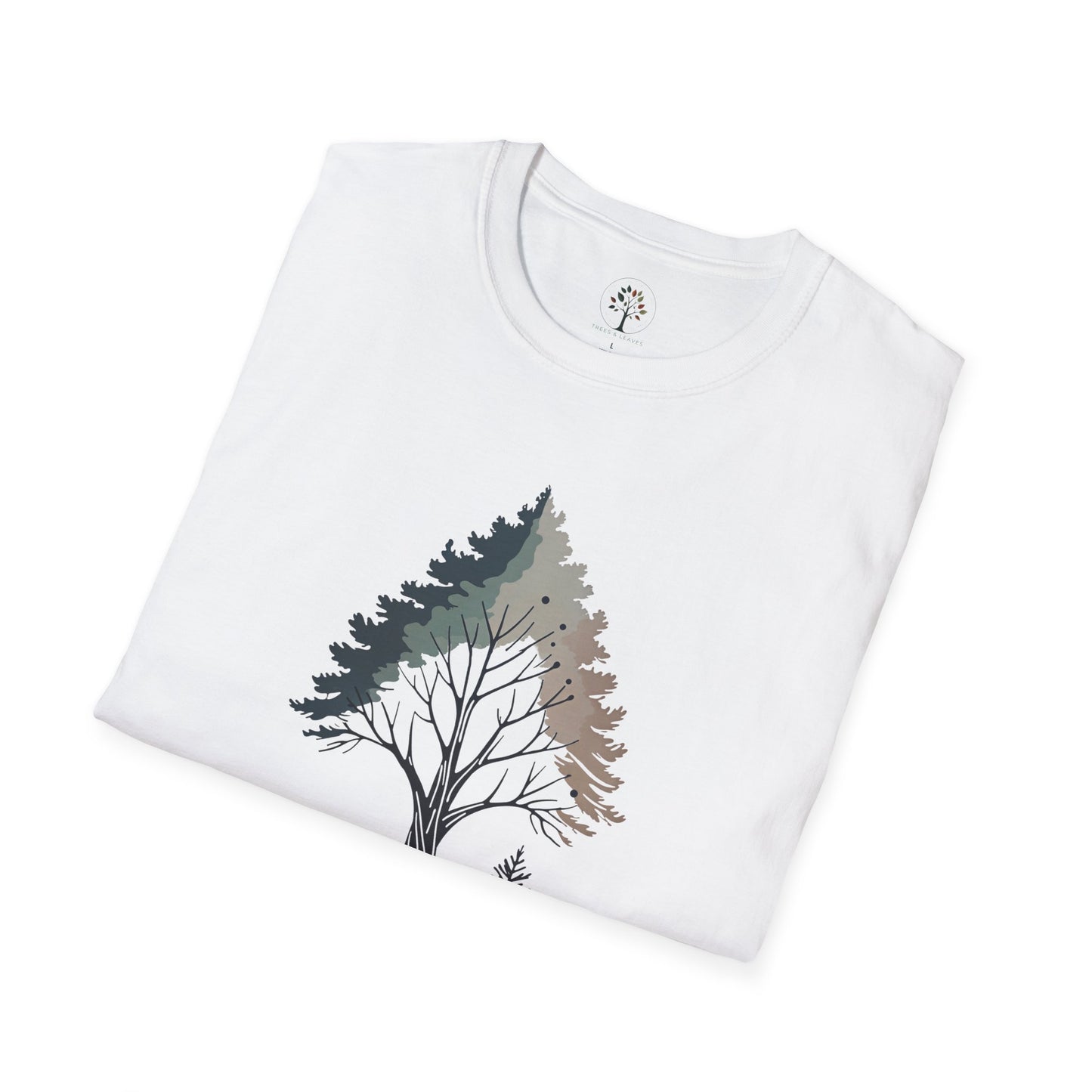 White | Rooted like Dad, folded view