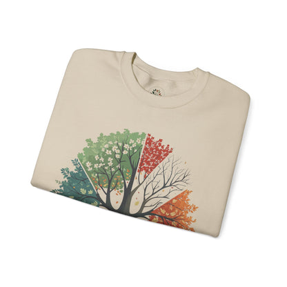 Sand | Life in Cycles Sweatshirt, folded view