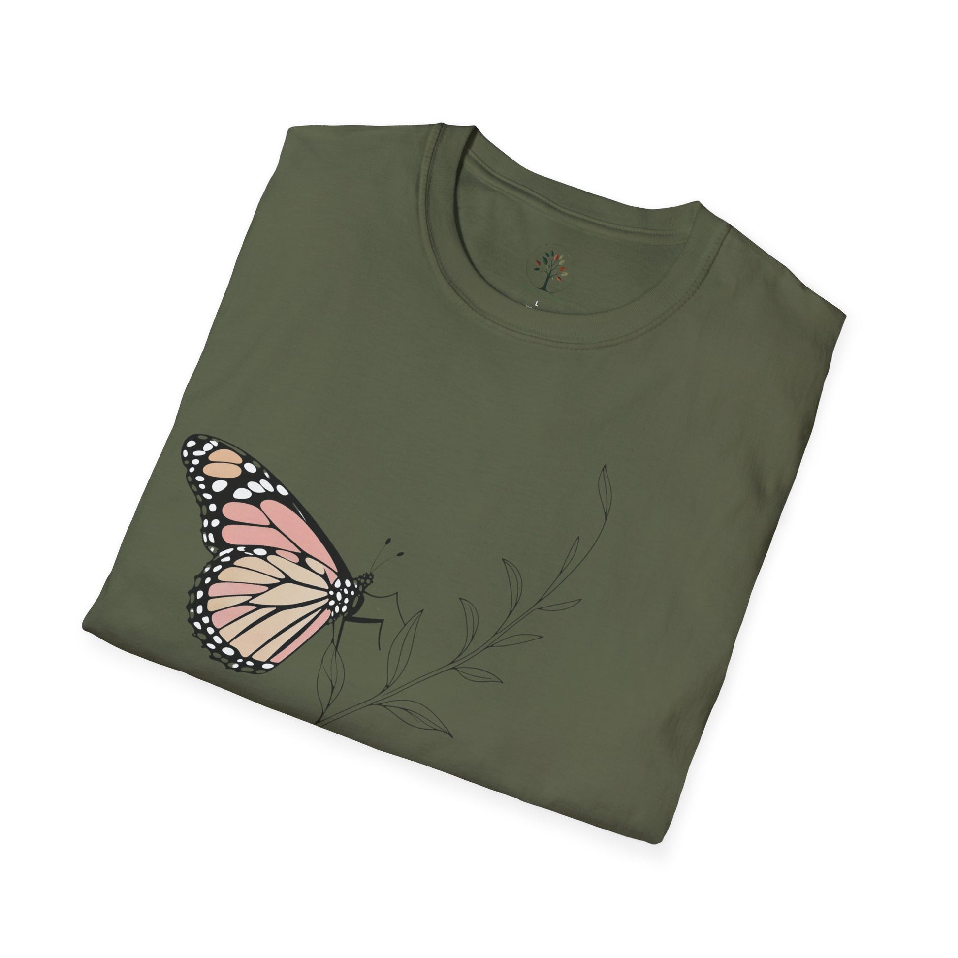 Military Green | Gentle, When It Matters, folded view
