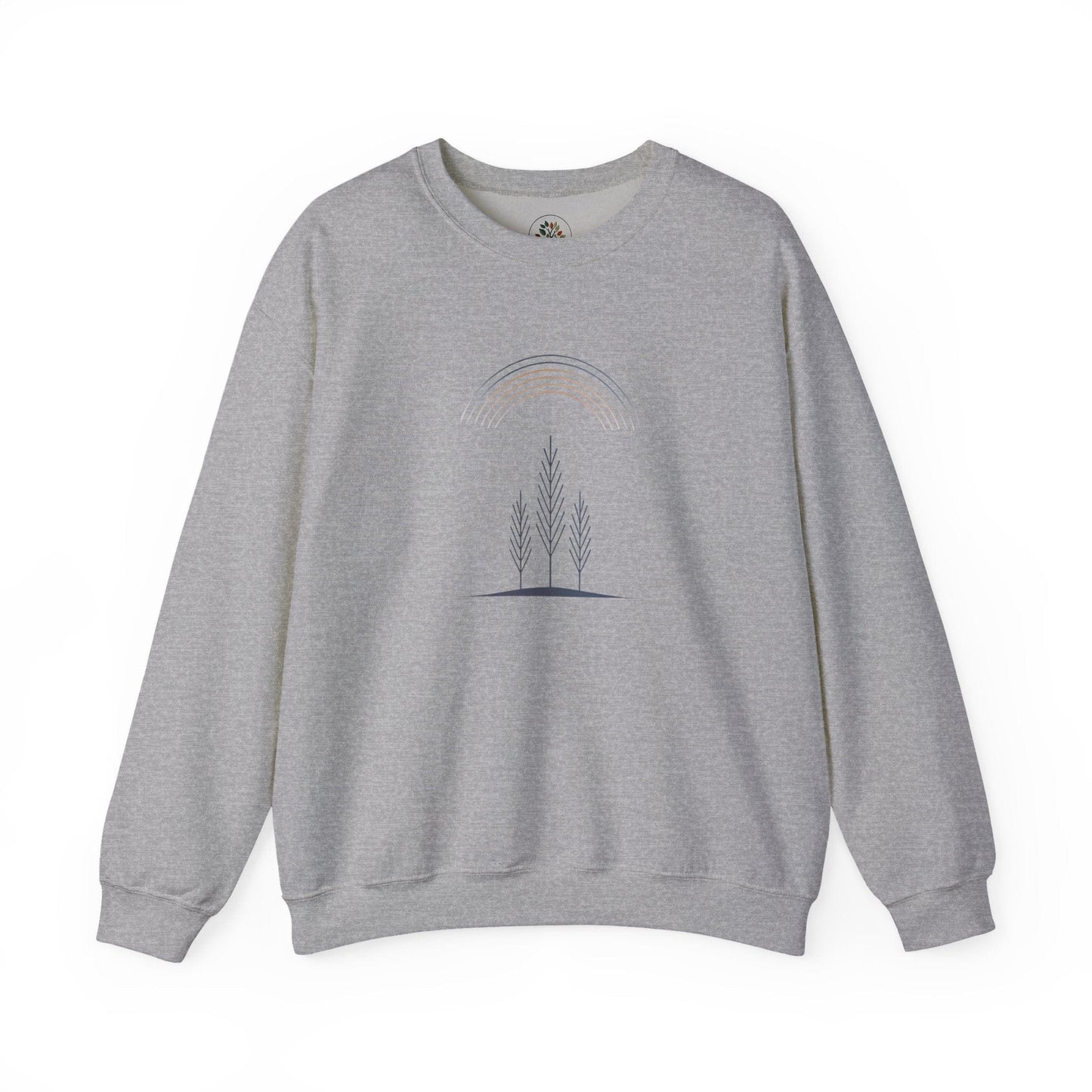 Sport Grey | Quiet Arc Sweatshirt, front view