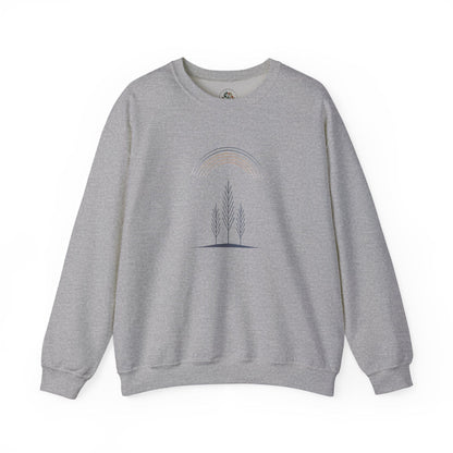 Sport Grey | Quiet Arc Sweatshirt, front view
