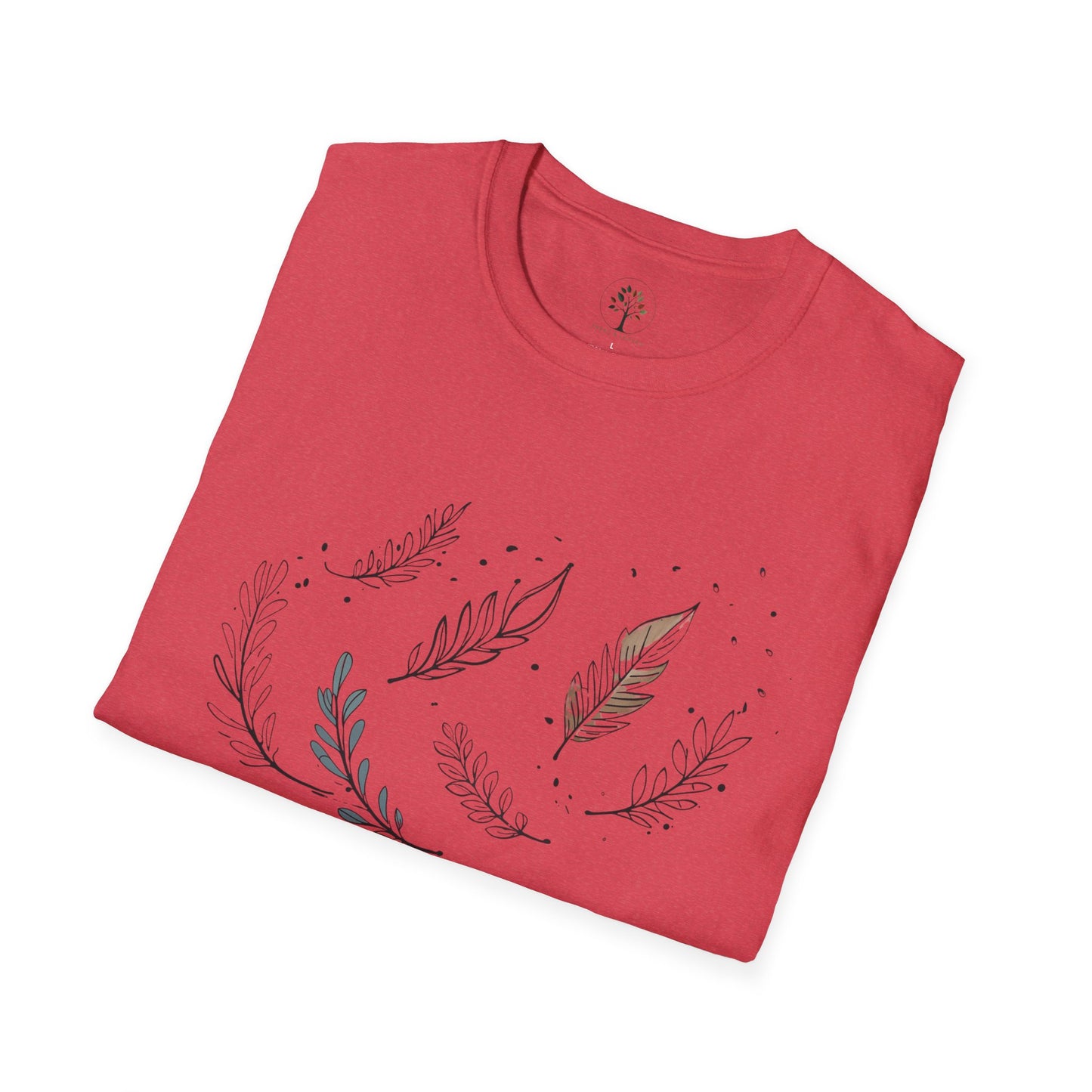 Heather Red | Wind Whispers, folded view