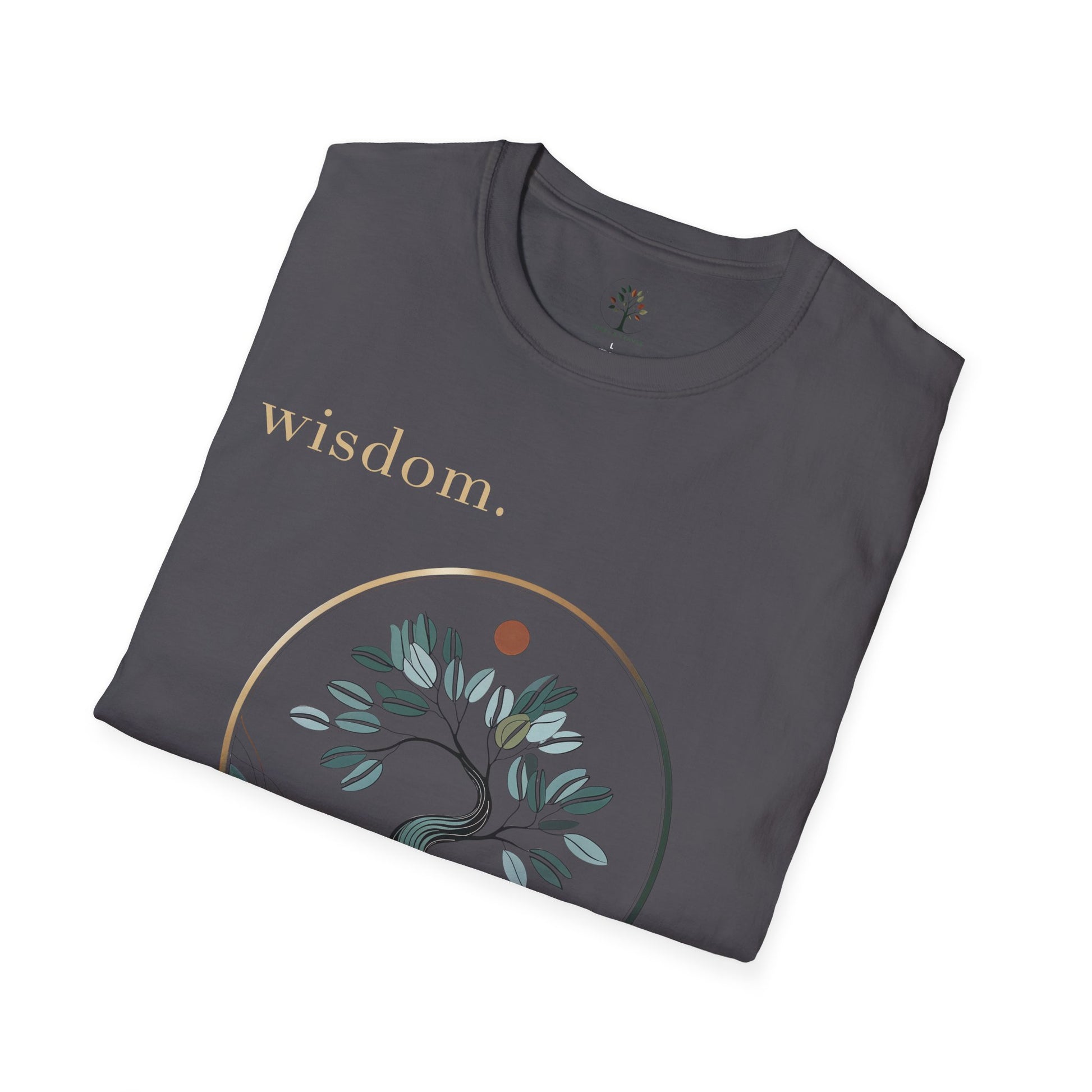 Charcoal | Wisdom, folded view
