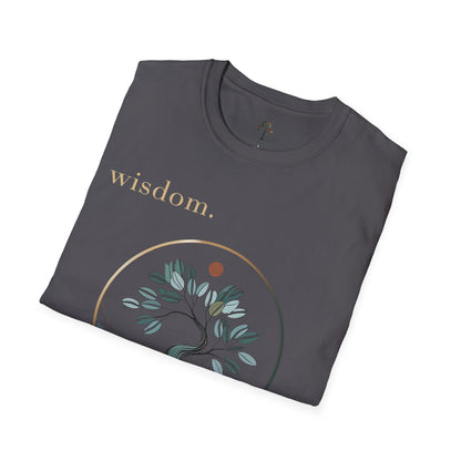 Charcoal | Wisdom, folded view