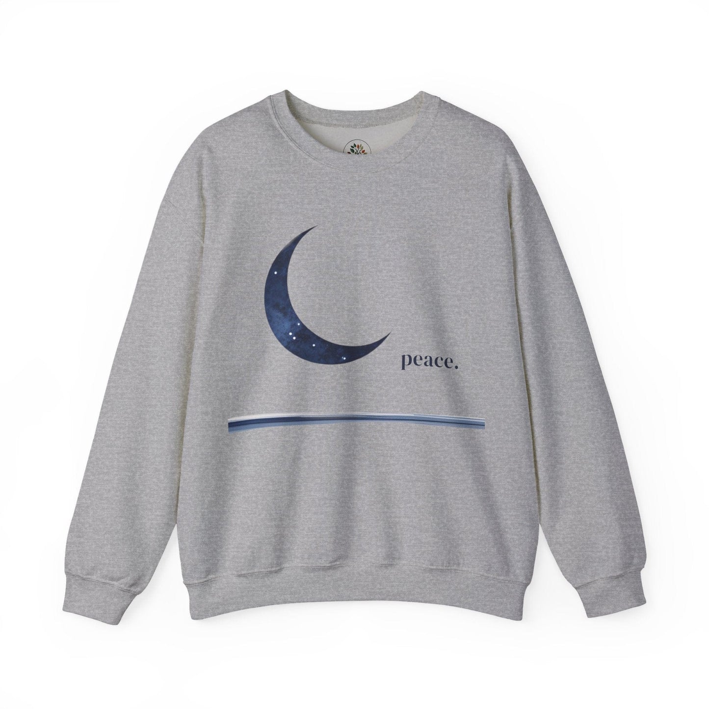 Sport Grey | Moonlit Peace Sweatshirt, front view