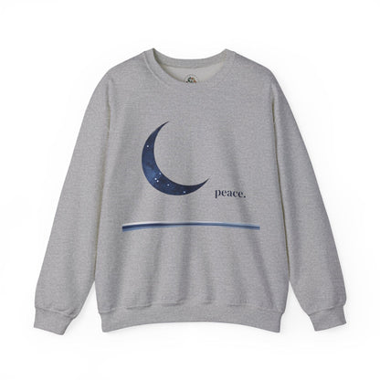 Sport Grey | Moonlit Peace Sweatshirt, front view