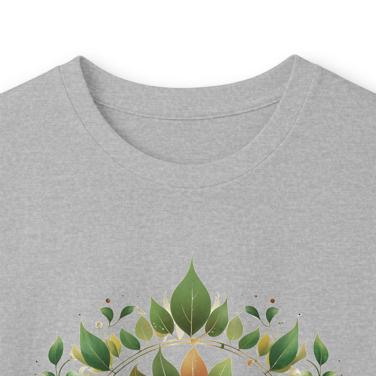 Sport Grey | Eclipse Garden Long Sleeve Tee, folded view