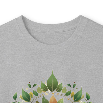 Sport Grey | Eclipse Garden Long Sleeve Tee, folded view