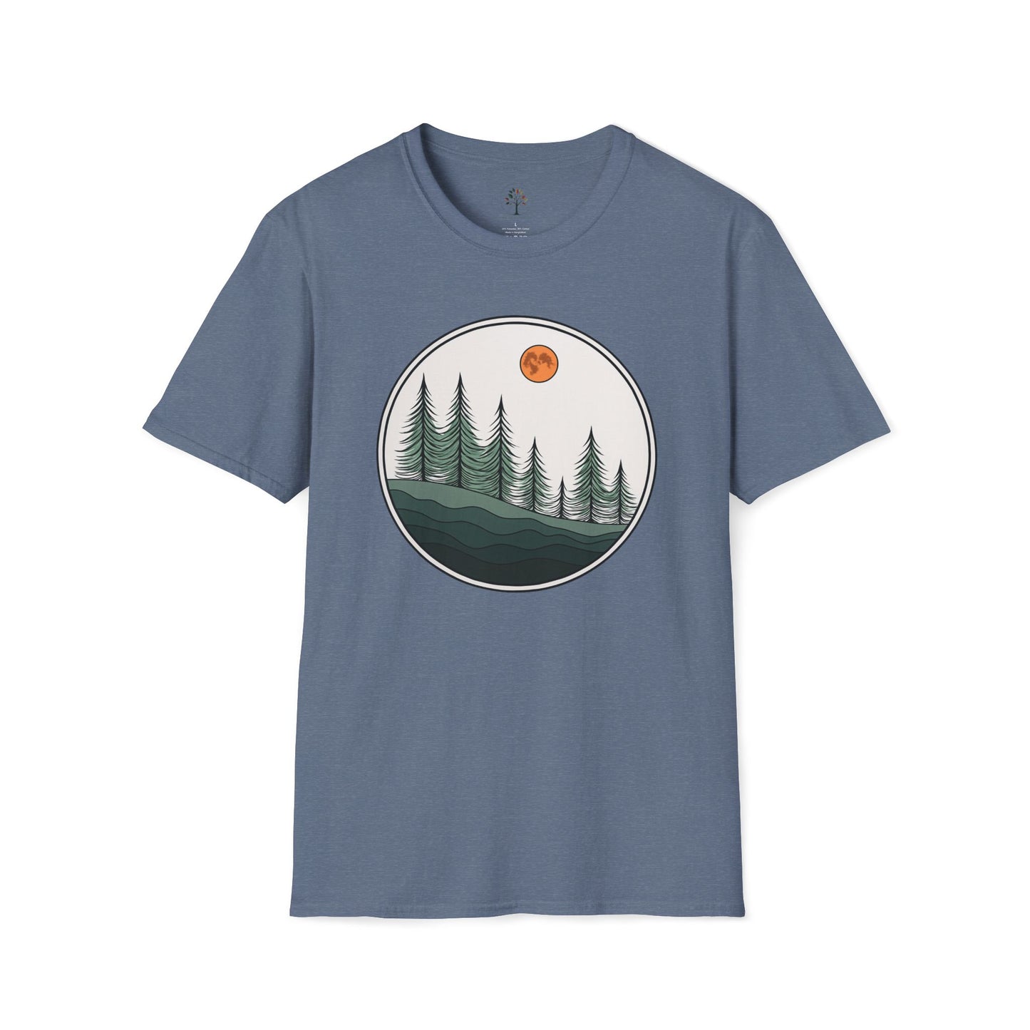 Heather Indigo | Moonlit Pines, front view