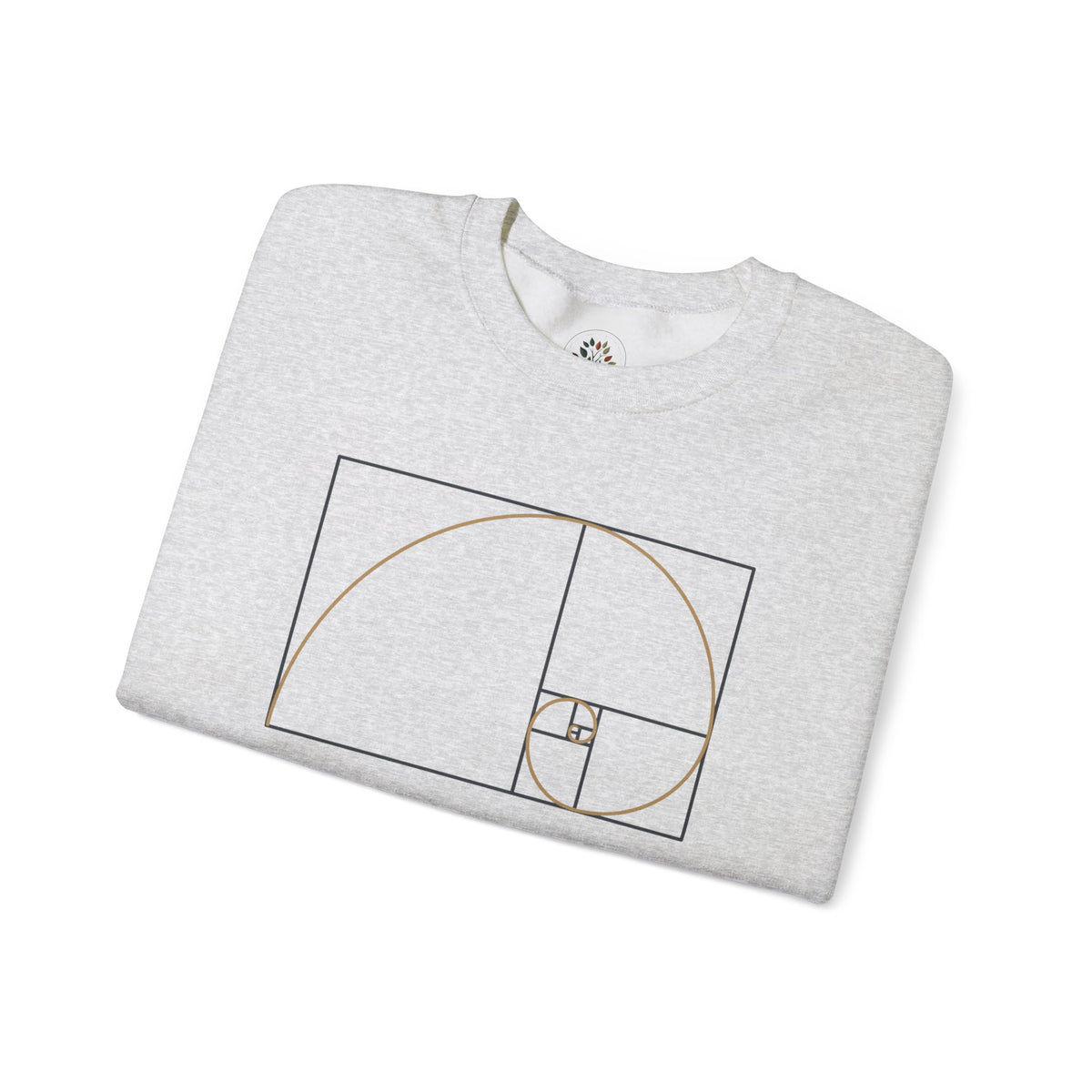 Ash | Fibonacci Sweatshirt, folded view