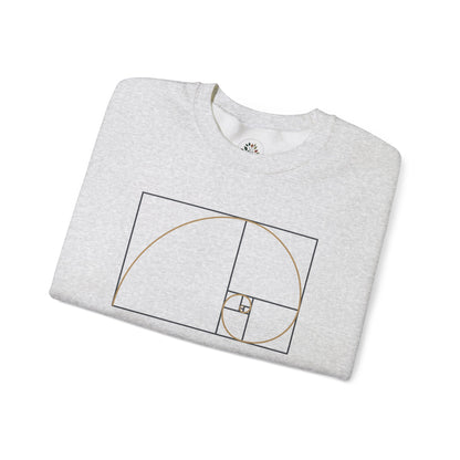 Ash | Fibonacci Sweatshirt, folded view
