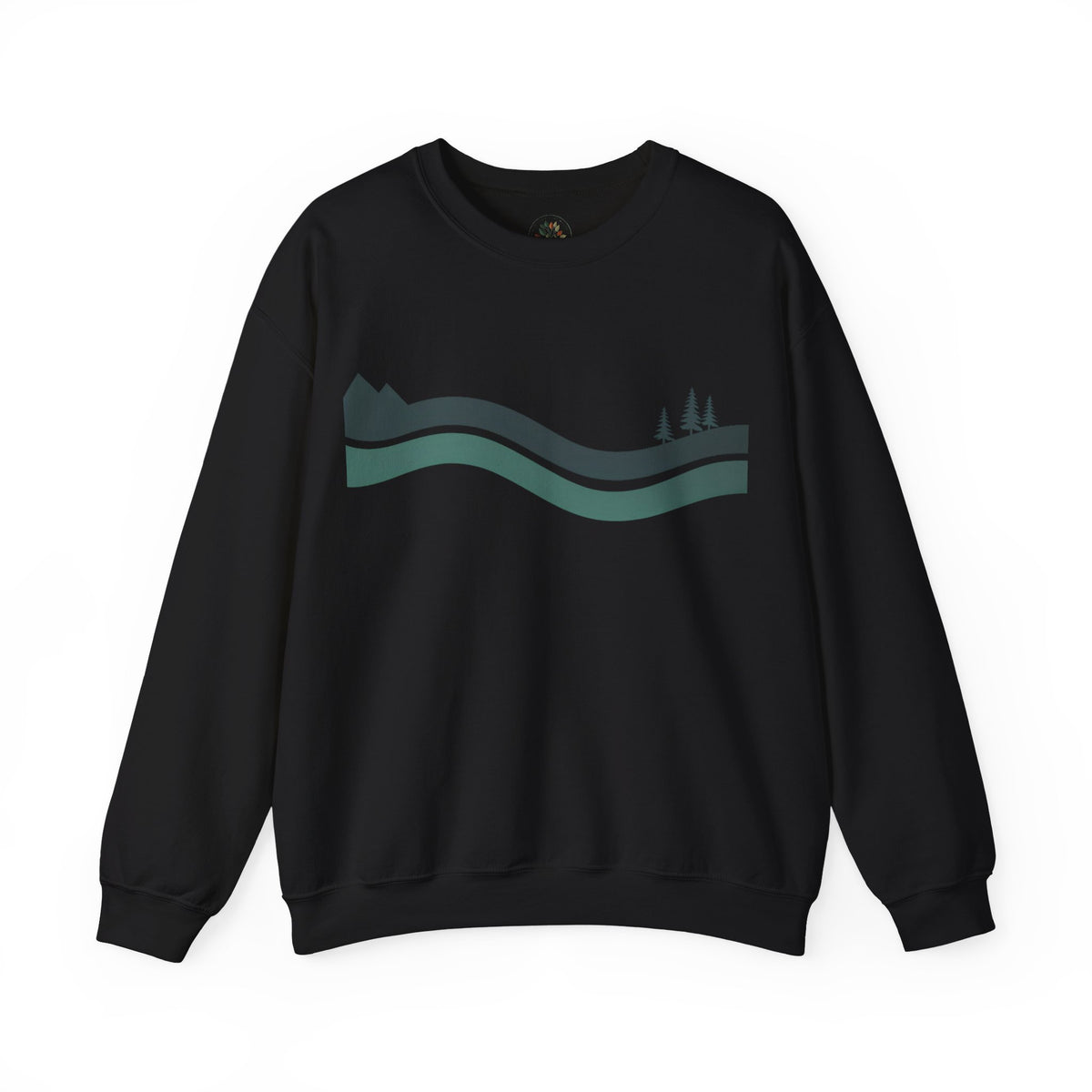 Black | River Sweatshirt, front view