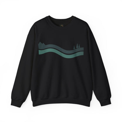 Black | River Sweatshirt, front view