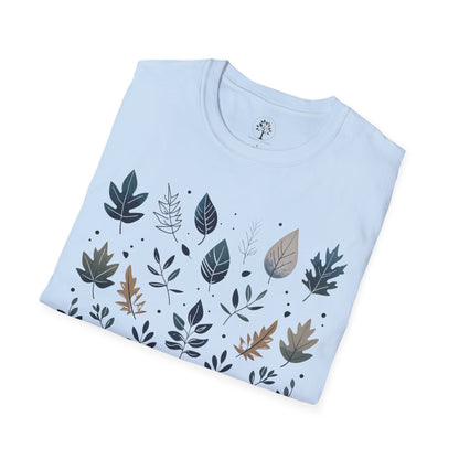 Light Blue | Botanical Harmony, folded view