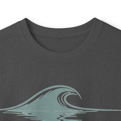 Dark Heather | Drifted Long Sleeve Tee, folded view