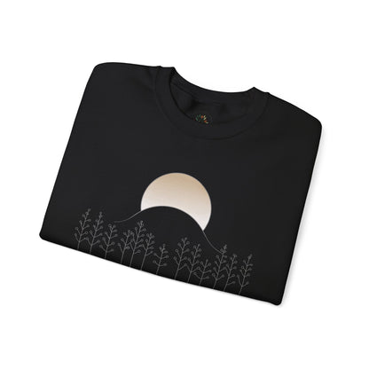 Black | Into the Wild Sweatshirt, folded view