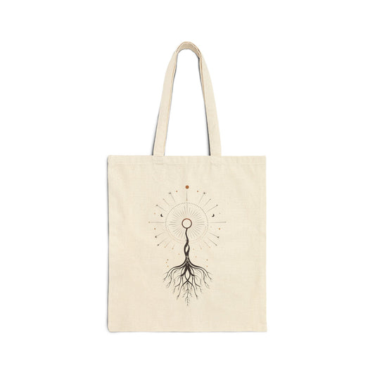 The Cosmic Root Tote Bag