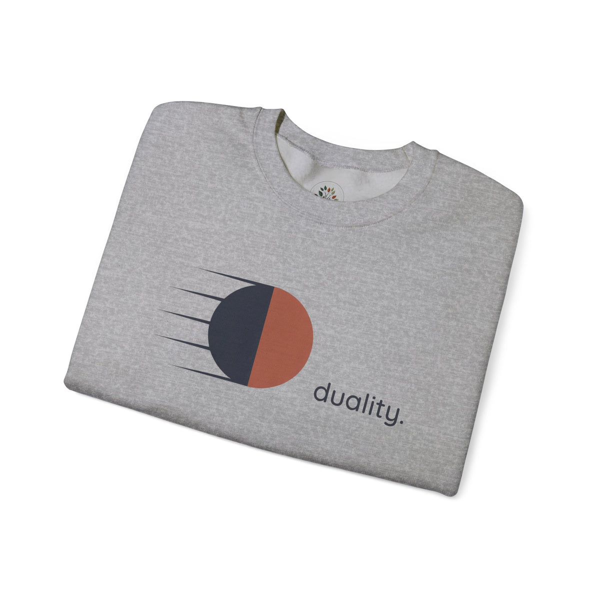 Sport Grey | Duality Sweatshirt, folded view