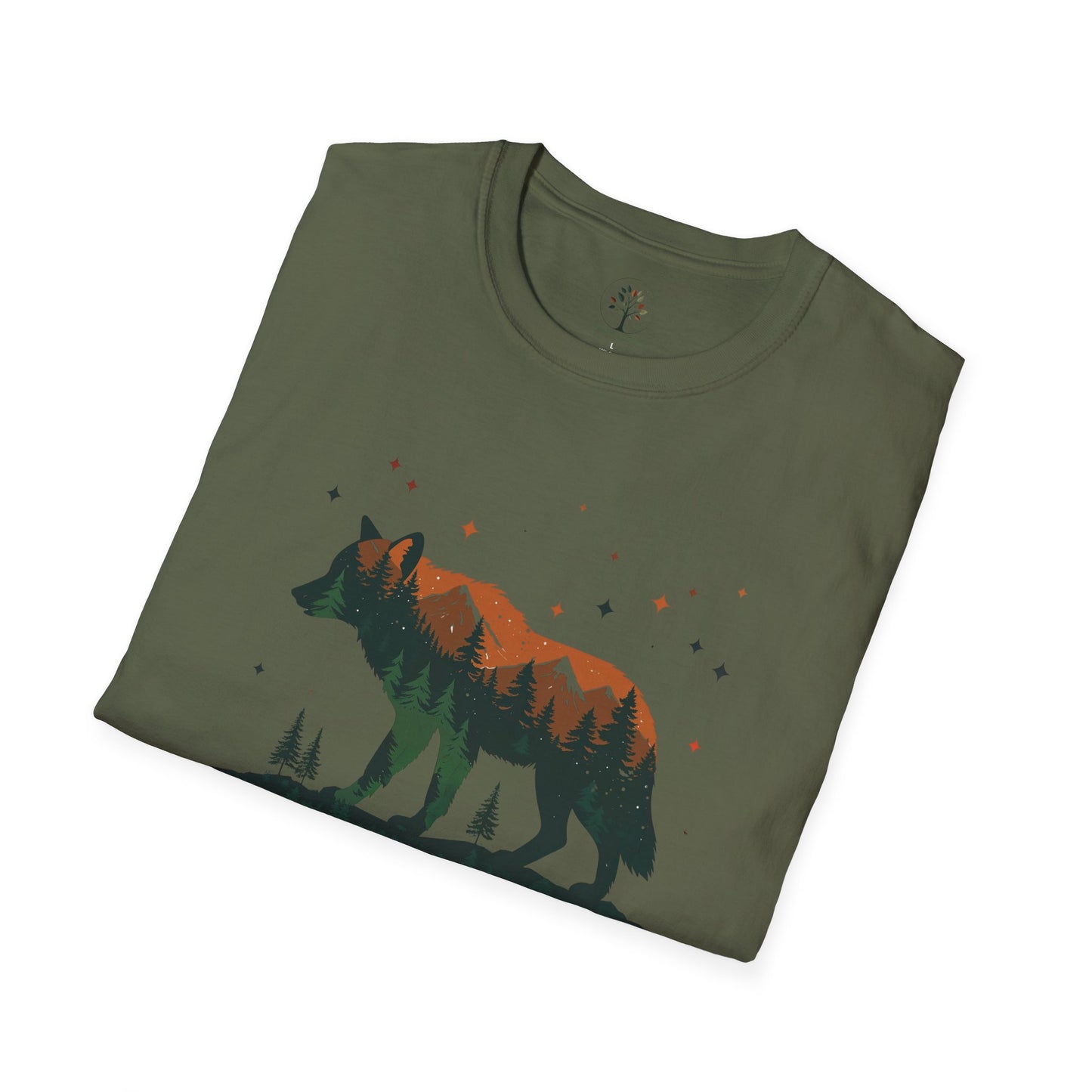 Military Green | Spirit of the Wild, folded view