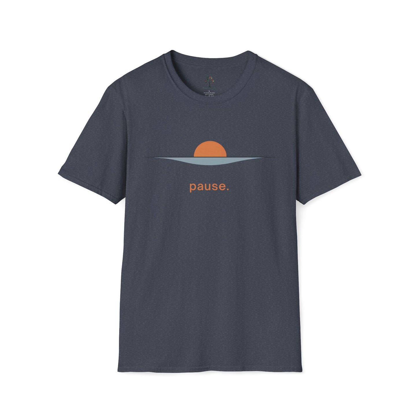 Heather Navy | Pause, front view