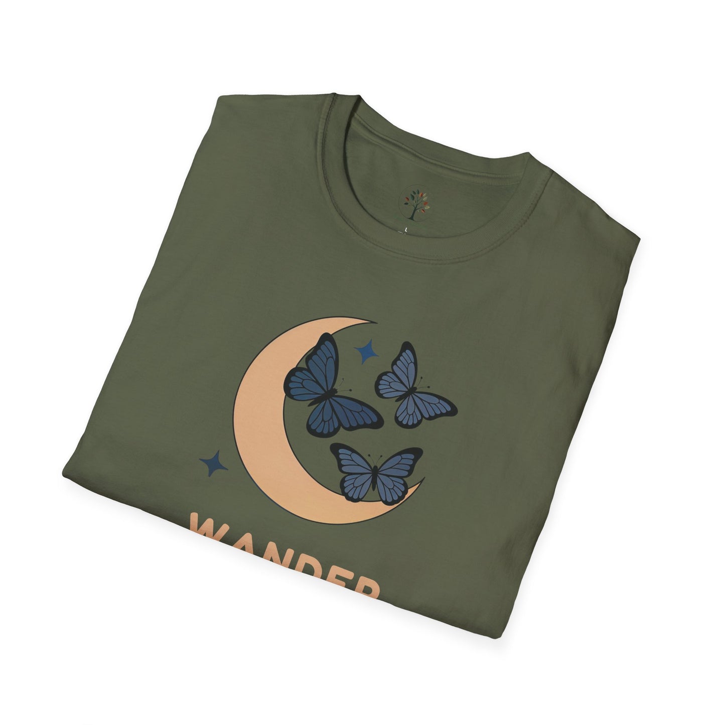 Military Green | Wander under the Moon, folded view
