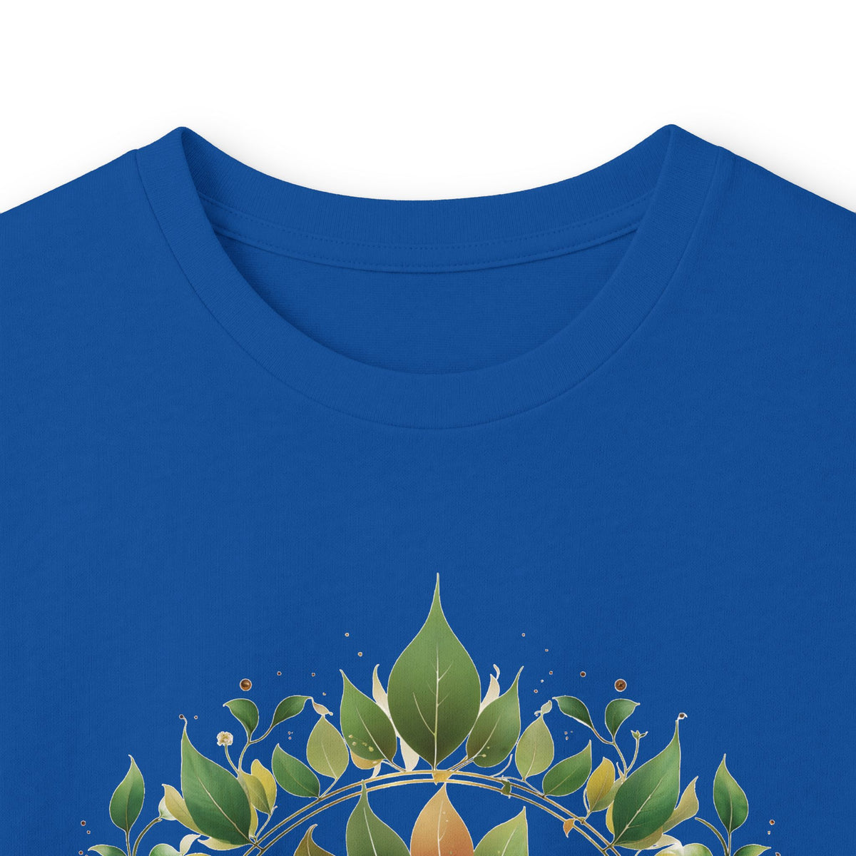 Royal | Eclipse Garden Long Sleeve Tee, folded view