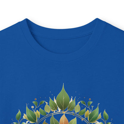 Royal | Eclipse Garden Long Sleeve Tee, folded view