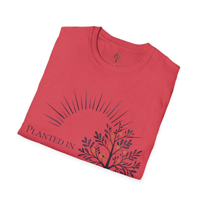 Heather Red | Planted in Love, folded view