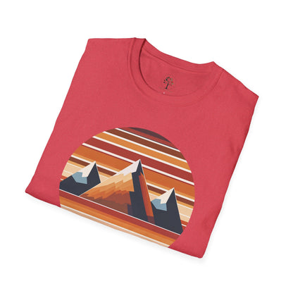 Heather Red | Harvest Peaks, folded view