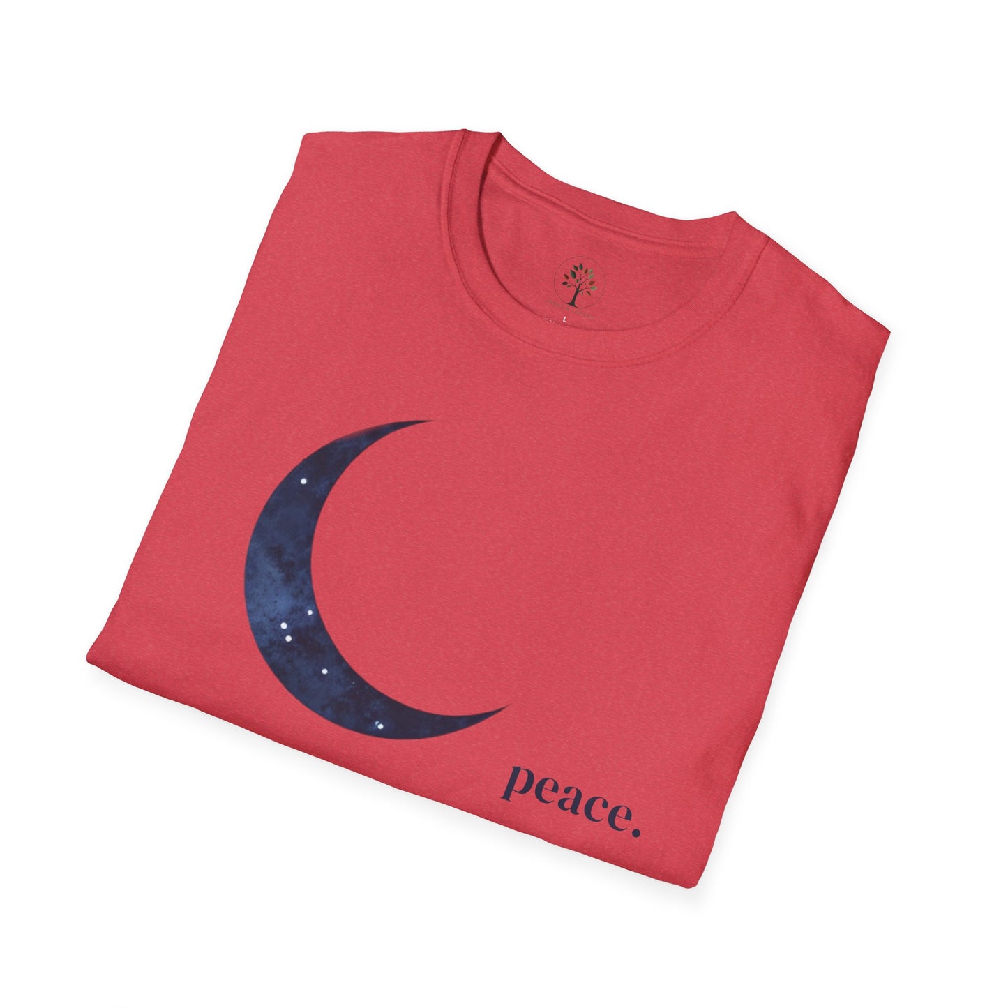Heather Red | Moonlit Peace, folded view