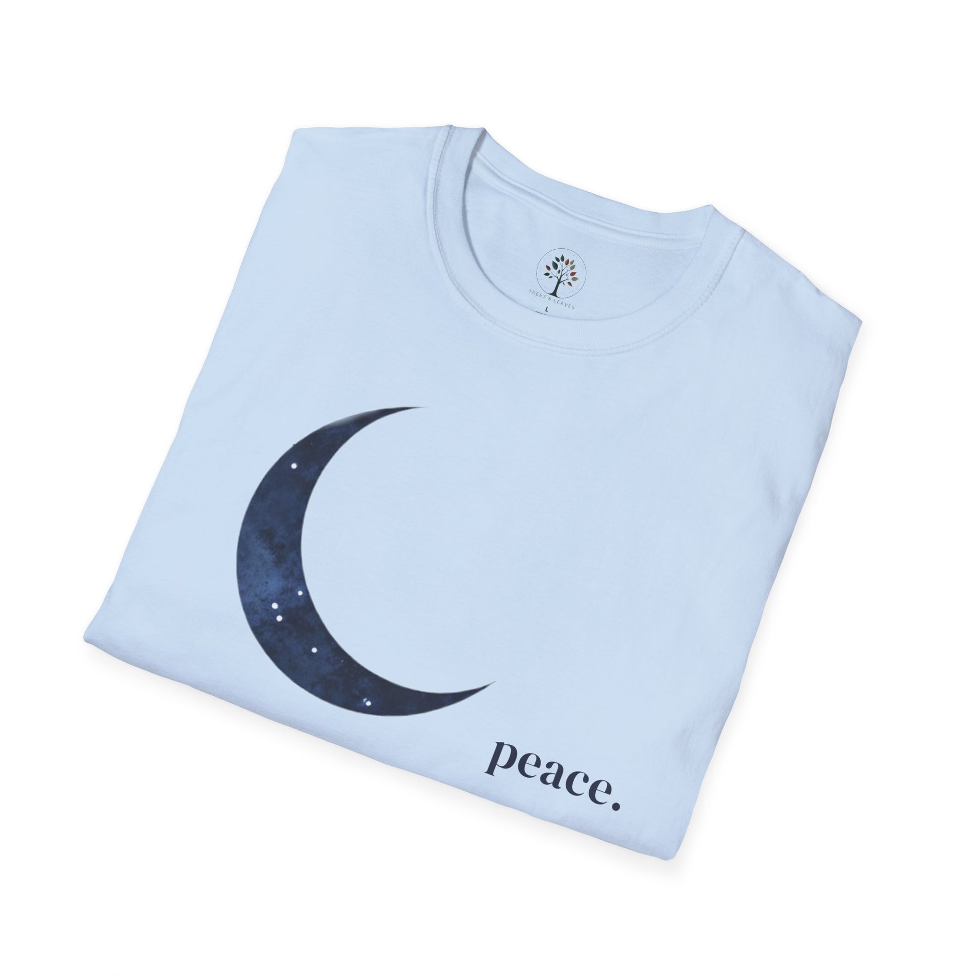 Light Blue | Moonlit Peace, folded view
