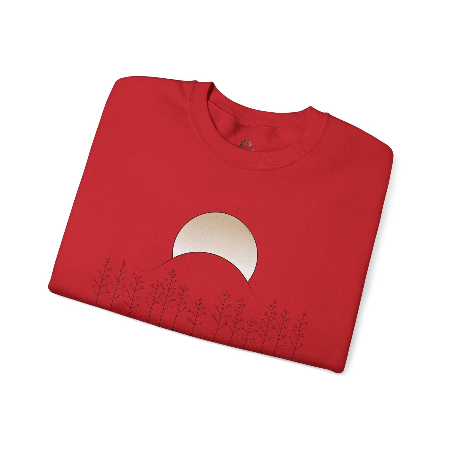 Red | Into the Wild Sweatshirt, folded view